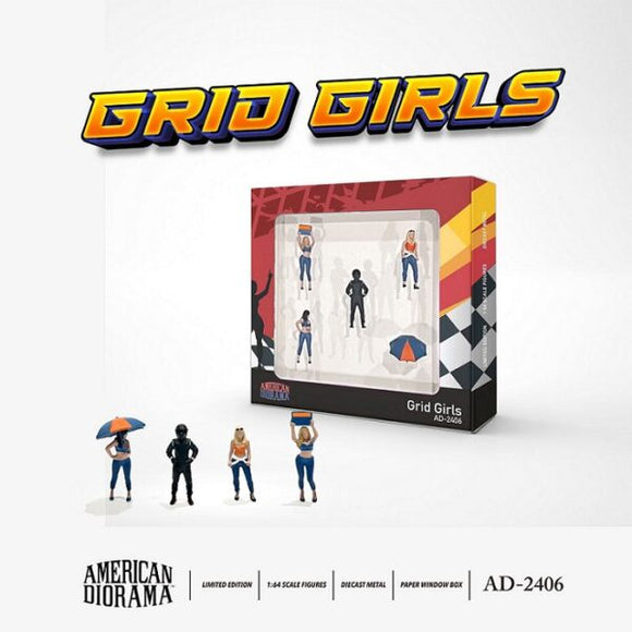 American Diorama 2406 Grid Girls Set