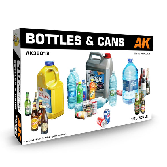 AK-Interactive AK35018 Bottles & Cans