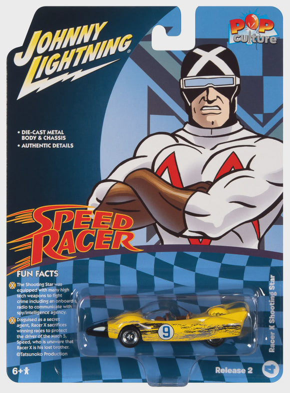 Johnny Lightning Pop Culture Racer X Shooting Star – Speed Racer