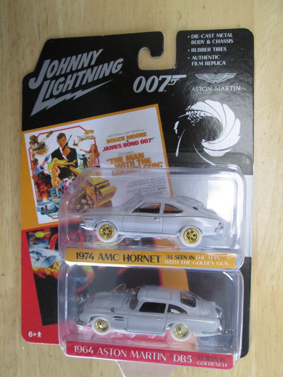 Johnny Lightning 007 Twin Pack AMC Hornet & Aston Martin DB5 – Chase
