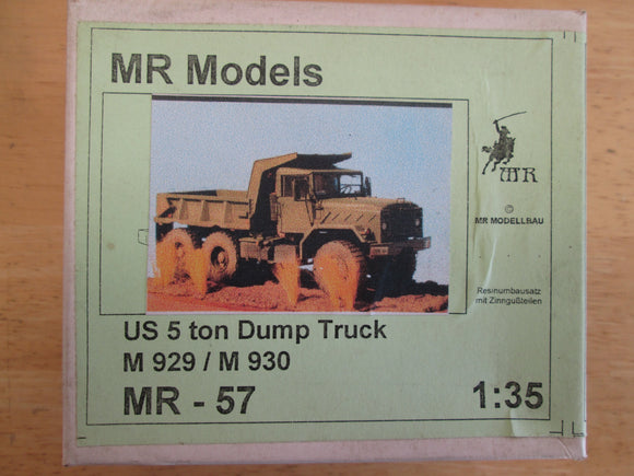MR Models MR57 US 5 Ton Dump Truck M929/M930 Conversion Set
