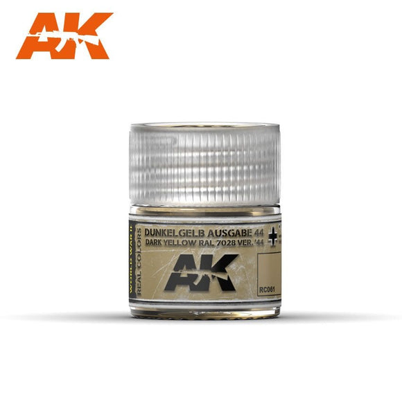 AK-Interactive RC061 Dunkelgelb Ausgabe 44 Dark Yellow RAL 7028 10ml