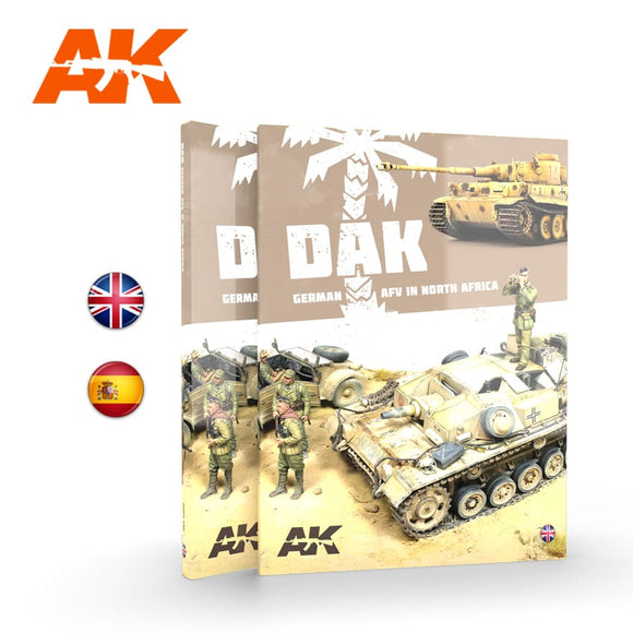 AK-Interactive AK912 DAK - German AFVs in North Africa