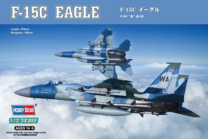 Hobby Boss 80270 F-15C Eagle Fighter - 1/72