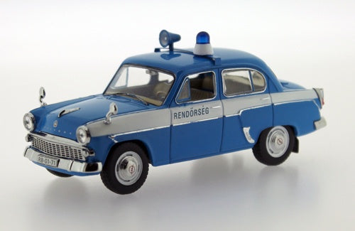 IXO IST045 Moskwitch 407 1959 Budapeste Police (Hungary)