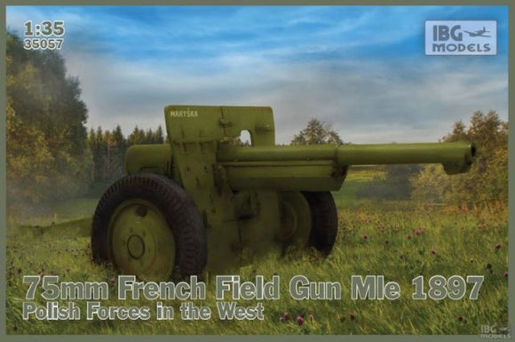 IBG 35057 75mm French Field Gun Mle 1897 – Polish