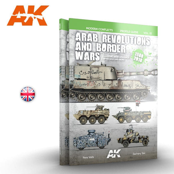 AK-Interactive AK286 Arab Revolutions & Border Wars Volume 3 Profile Guide