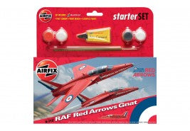 Airfix 55105 RAF Red Arrows Gnat Starter Set – 1/72