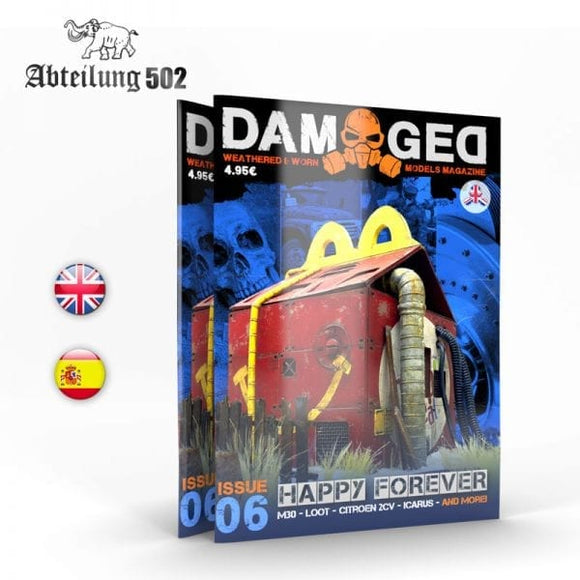 DAMAGED ABT716 Worn and Weathered Models Magazine - 06 (English)
