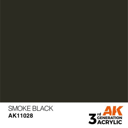 AK-Interactive AK11028 Smoke Black