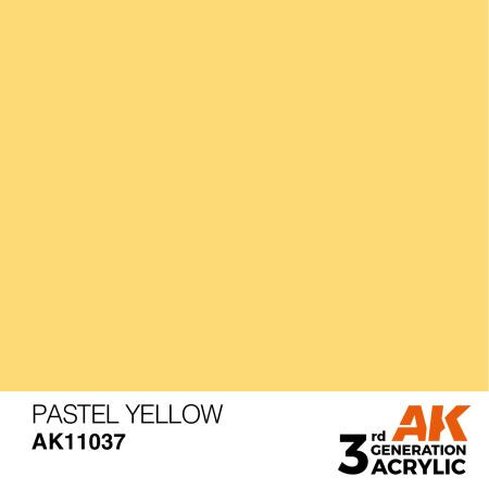 AK-Interactive AK11037 Pastel Yellow