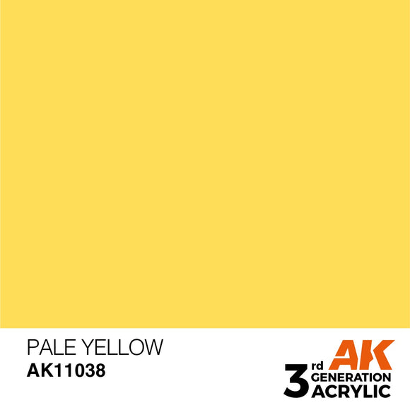 AK-Interactive AK11038 Pale Yellow