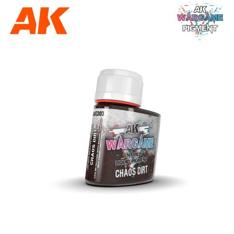 AK-Interactive AK1203 Wargame Liquid Enamel Pigment – Chaos Dirt 35ml