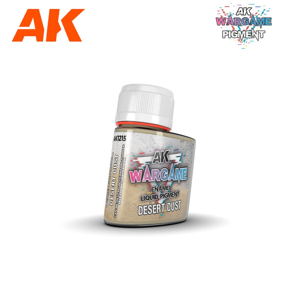 AK-Interactive AK1215 Wargame Liquid Enamel Pigment – Desert Dust 35ml