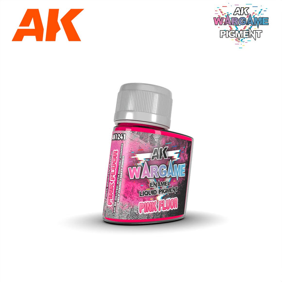 AK-Interactive AK1241 Pink Fluoro Wargame Liquid Pigment - 35ml