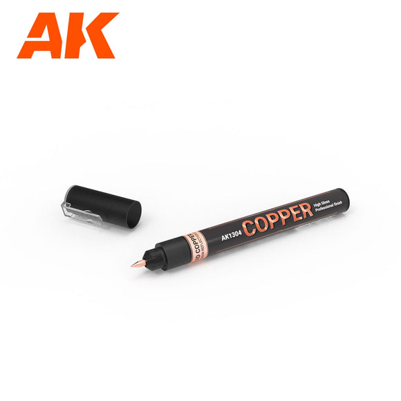 AK-Interactive AK1304 Metallic Copper Marker