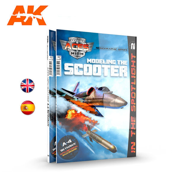 AK-Interactive AK2939 Aces High Monographic Series - Skyhawk