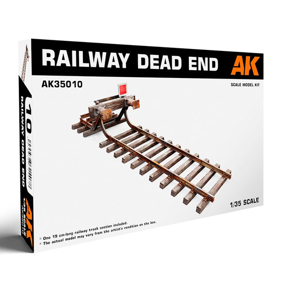 AK-Interactive AK35010 Railway Track Dead End