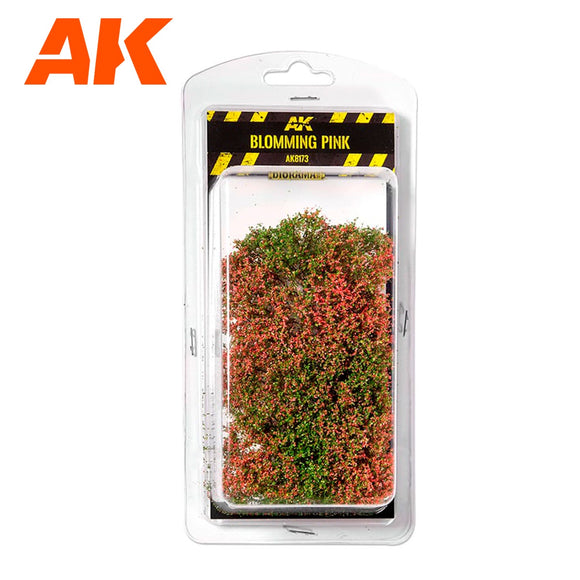 AK-Interactive AK8173 Blooming Pink Shrubberies – 1/35-75mm/90mm