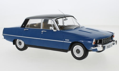 Model Car Group 18289 Rover 3500 (P6) 1974 Blue/Matt Black