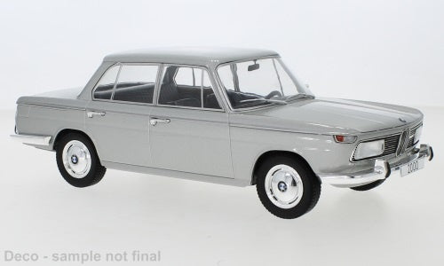 Model Car Group 18290 BMW 2000 (Type 121) 1966 Silver