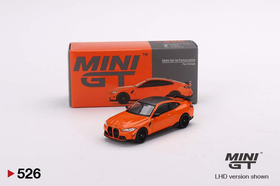 Mini GT 526 BMW M4 M-Performance (G82) Fire Orange – Constellation