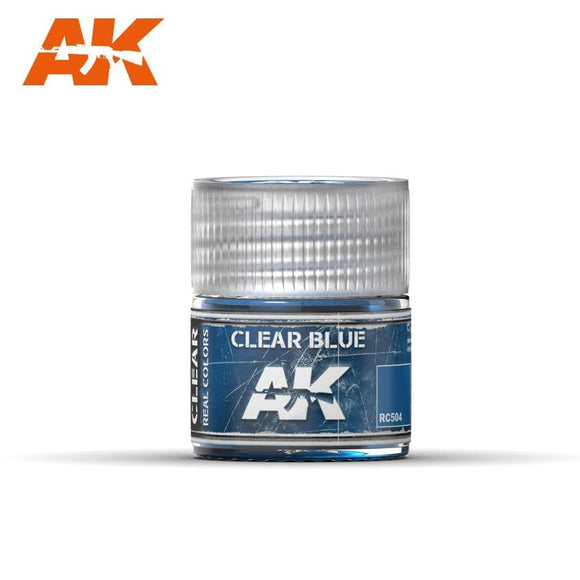 AK-Interactive RC504 Real Colors Clear Blue 10ml