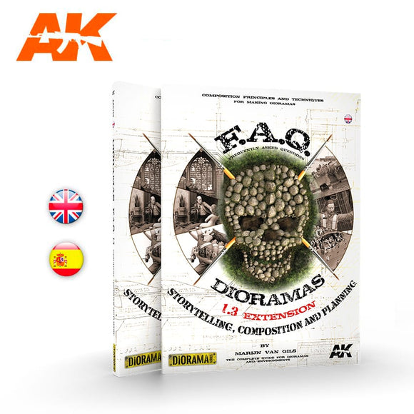 AK-Interactive AK8150 F.A.Q. Dioramas 1.3 - Storytelling, Composition & Planning