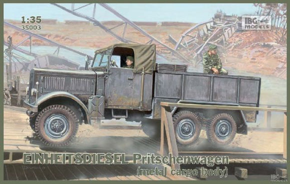 IBG Einheitsdiesel Pritschenwagen - Metal Cargo Body
