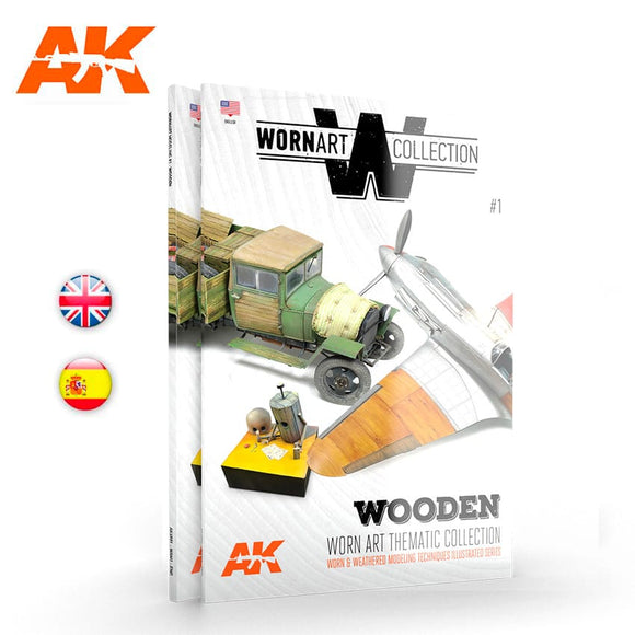 AK-Interactive AK4901 Worn Art Collection - Wood