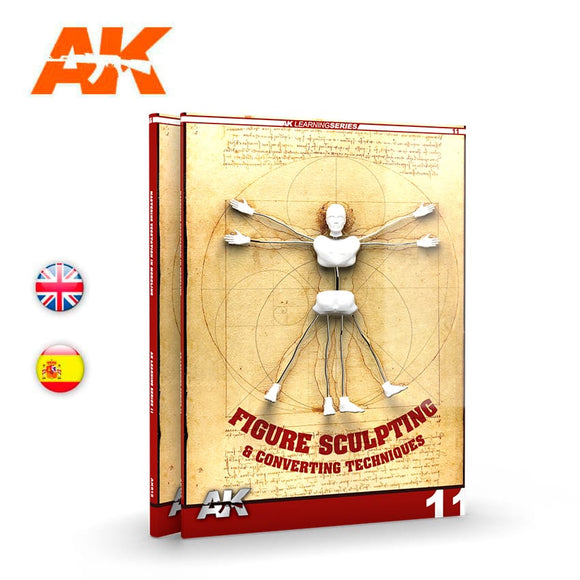AK-Interactive AK512 Learning Series 11 - Figure Sculpting & Converting Techniques