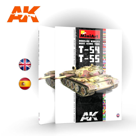 AK-Interactive AK914 T-54/T-55 Modelling the World's Most Iconic Tank