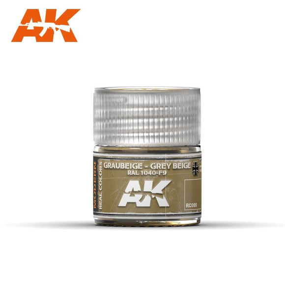AK-Interactive RC089 Graubeige-Grey Beige RAL 1040-F9 10ml