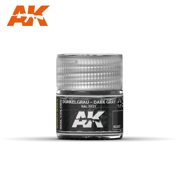 AK-Interactive RC057 Dunkelgrau-Dark Gray RAL 7021 10ml