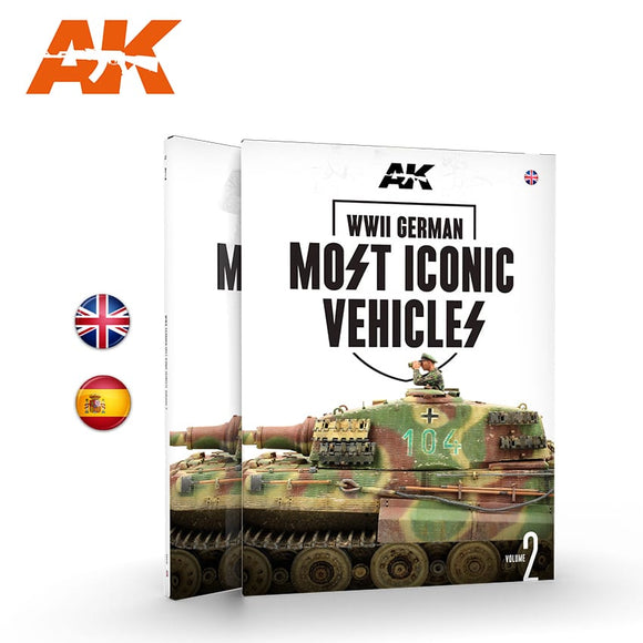 AK-Interactive AK516 WWII German Most Iconic Vehicles Vol. 2