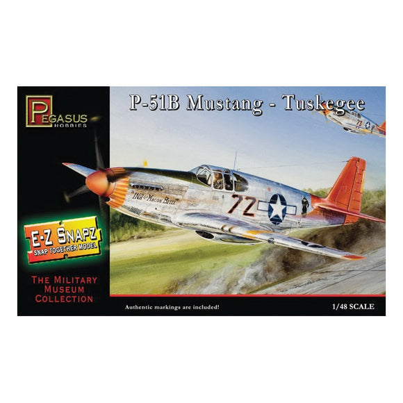 Pegasus 8404 P-51B Mustang Tuskegee 1/48 Scale