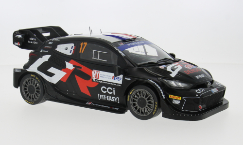 IXO 18RMC202 Toyota Yaris Rally 1 #17 Winner Rally Croatia 2024 Ogier/Landais