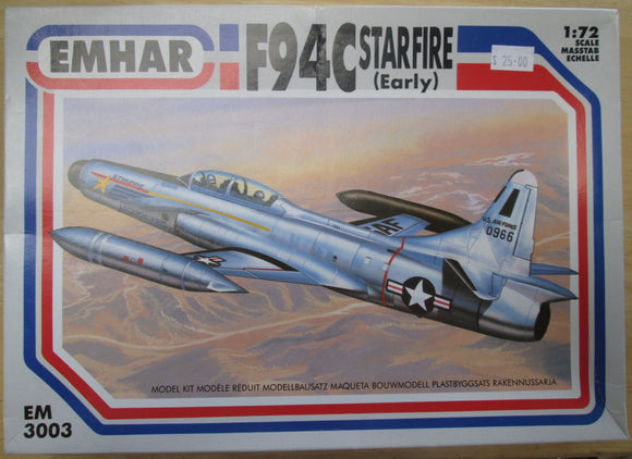 Emhar 3003 Lockheed F-94C Starfire Early