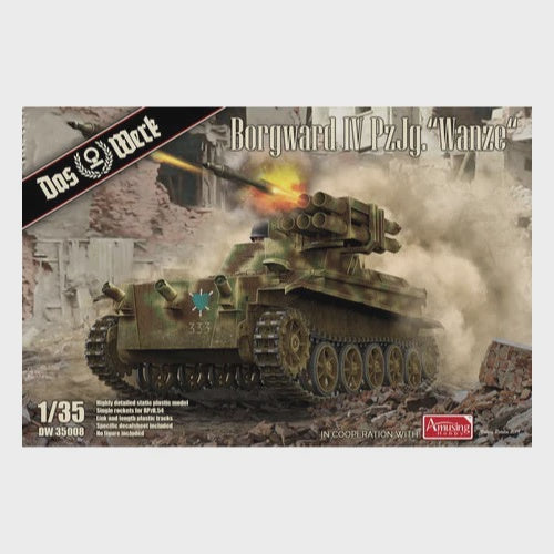 Das Werk DW35008 Borgward IV Panzerjager 'Wanze' – 1/35