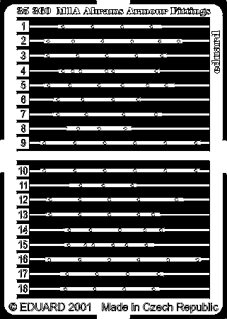 Eduard 35360 M1A Armour Fittings