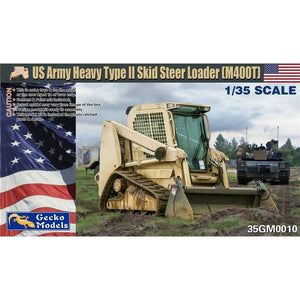 Gecko 35010 US Army Light Type II Skid Steer Loader M400T – 1/35
