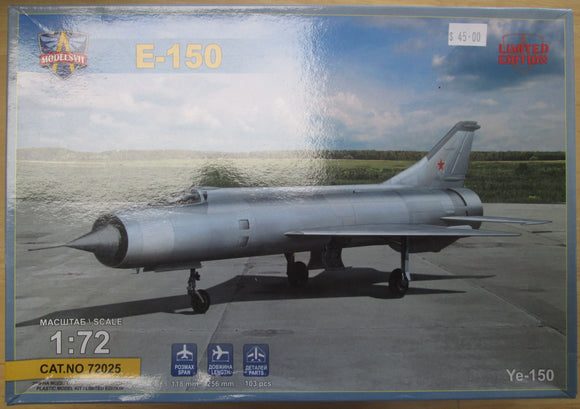Modelsvit 72025 MiG Ye-150