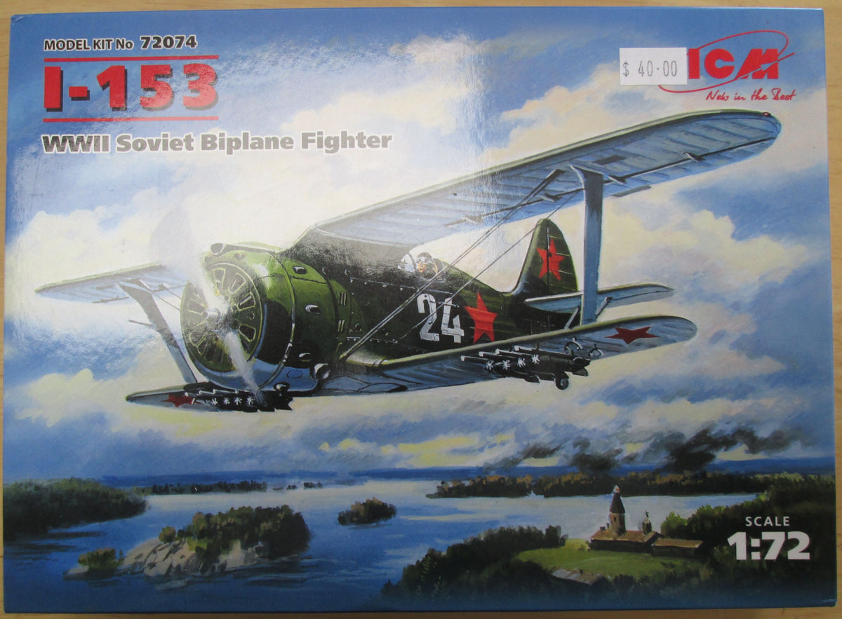 ICM Modellbau Flugzeug 72074 - Russischer Doppeldecker Schwarz