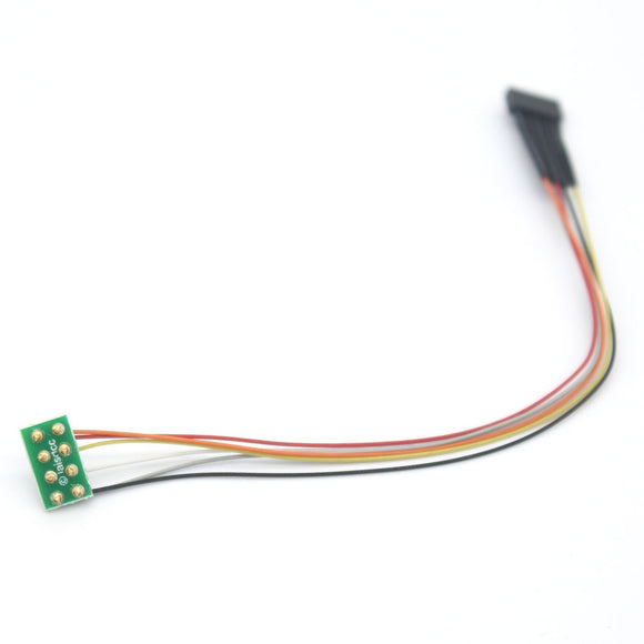 LaisDCC 860087 NEM652/NEM651 Decoder Adaptor 8 to 6 Pin