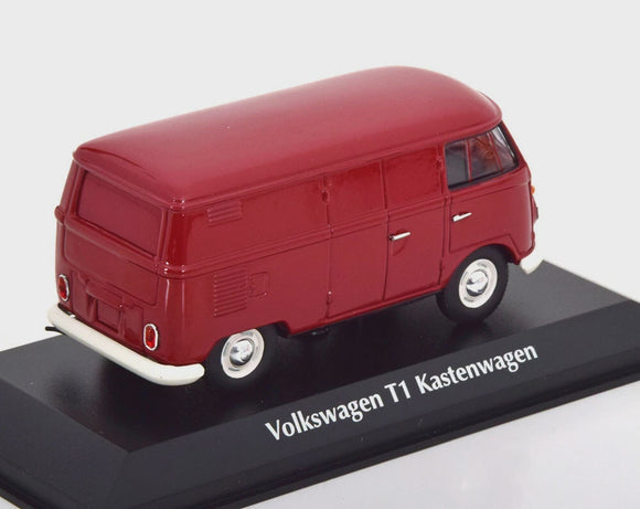 Maxichamps Volkswagen T1 Kastenwagon 1962 Dark Red