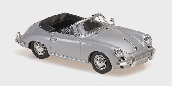 Maxichamps Porsche 356C Cabriolet 1965 Silver