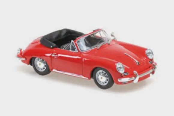 Maxichamps Porsche 356C Cabriolet 1965 Red