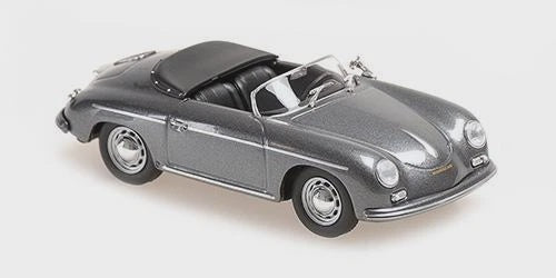 Maxichamps Porsche 356A Speedster 1956 Grey Metallic