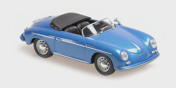 Maxichamps Porsche 356A Speedster 1956 Blue Metallic