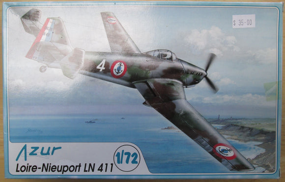 Azur 007 Loire-Nieuport LN 411 - 1/72